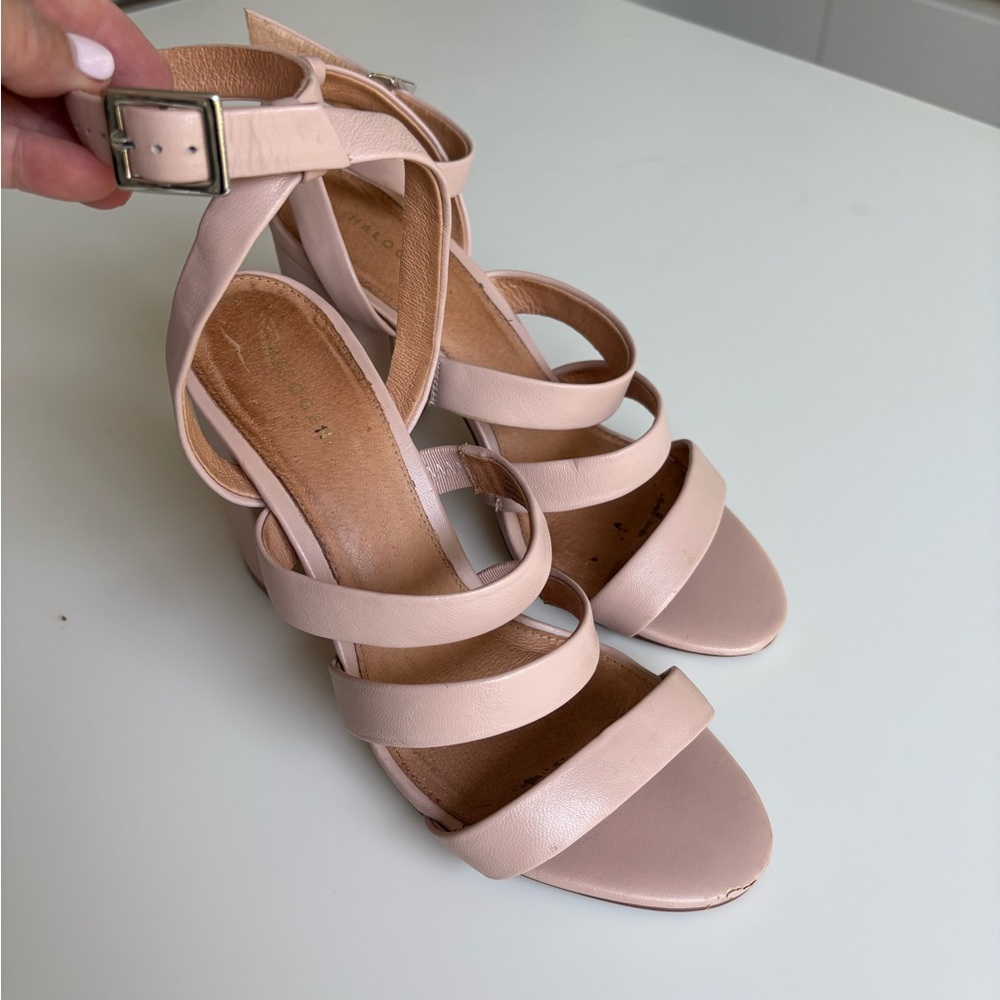 STRAPPY PINK SANDALS